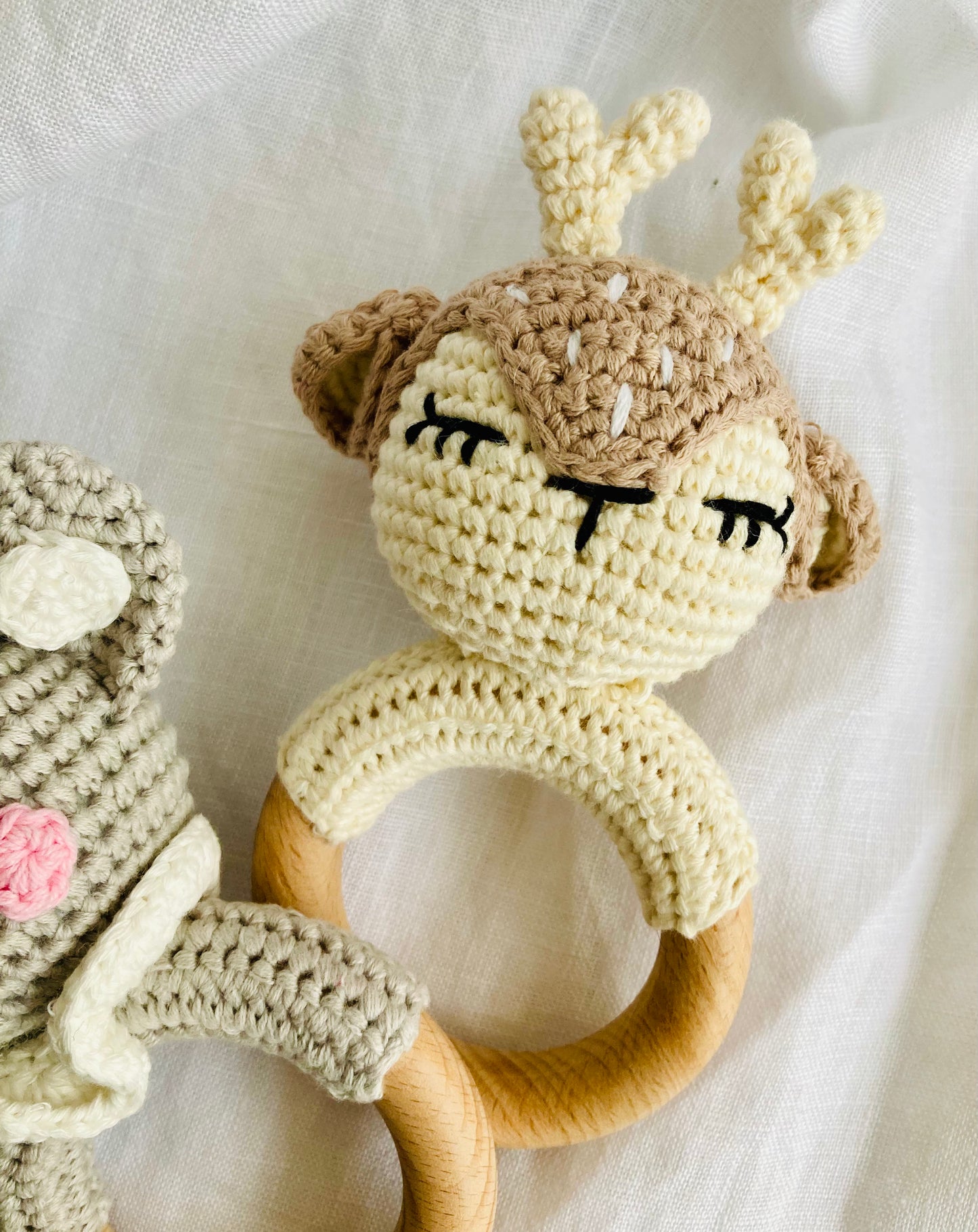 Sonajeros en crochet