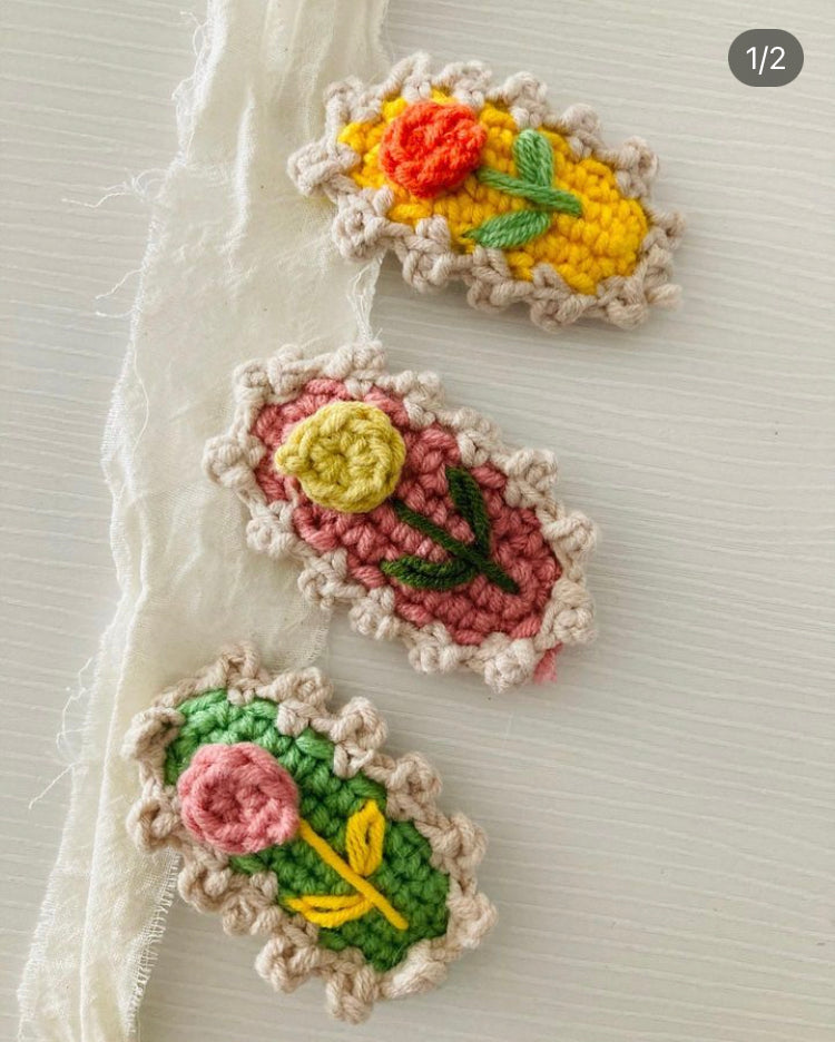 Sapitos en crochet.