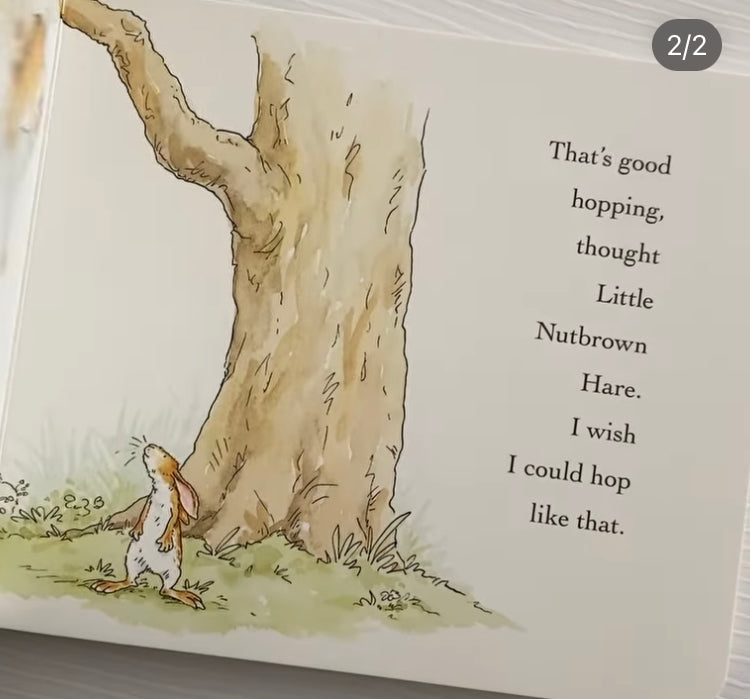 Adivina cuánto te quiero, un libro infantil sobre el amor para